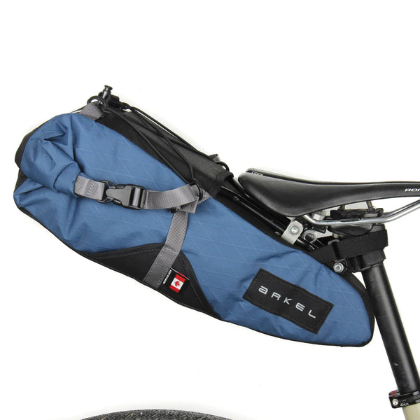 Arkel Seatpacker Bikepacking Seat Bag BIKEPACKING Melbourne Powered Electric Bikes Small (9L) XPac RX30 Ocean Blue 