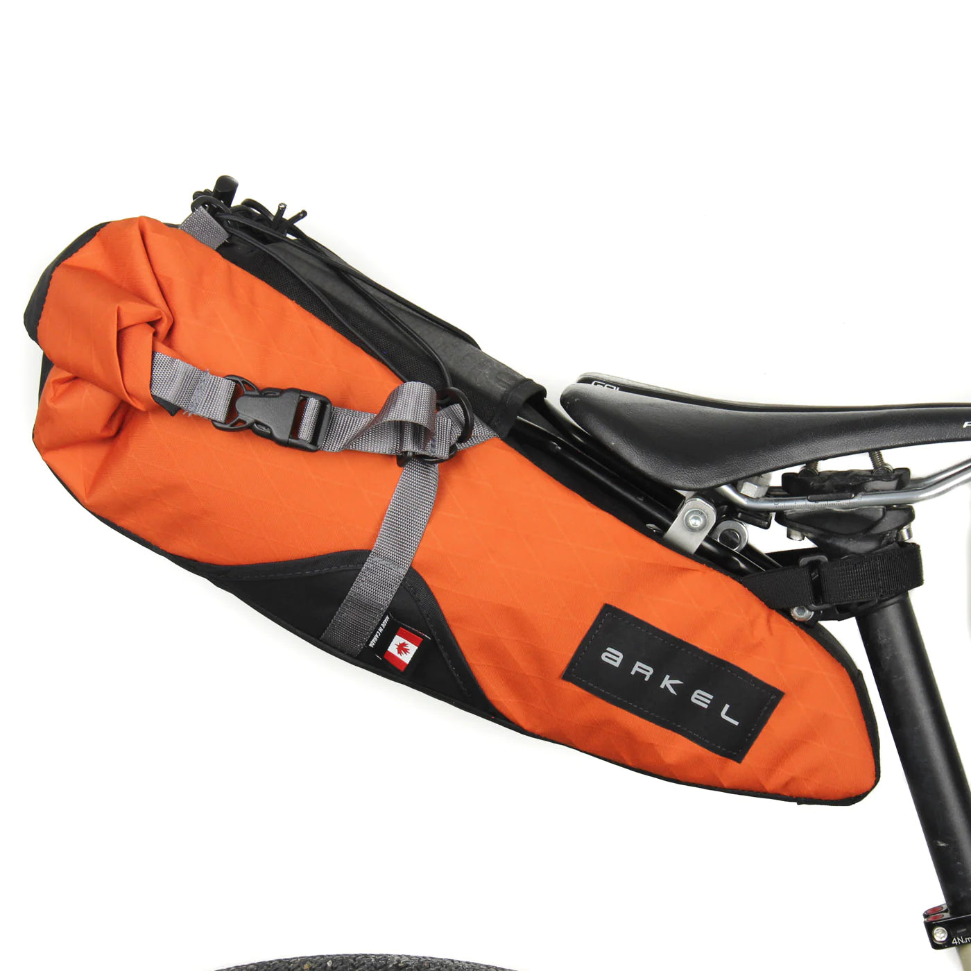 Arkel Seatpacker Bikepacking Seat Bag BIKEPACKING Melbourne Powered Electric Bikes Small (9L) XPac RX30 - Cayenne 