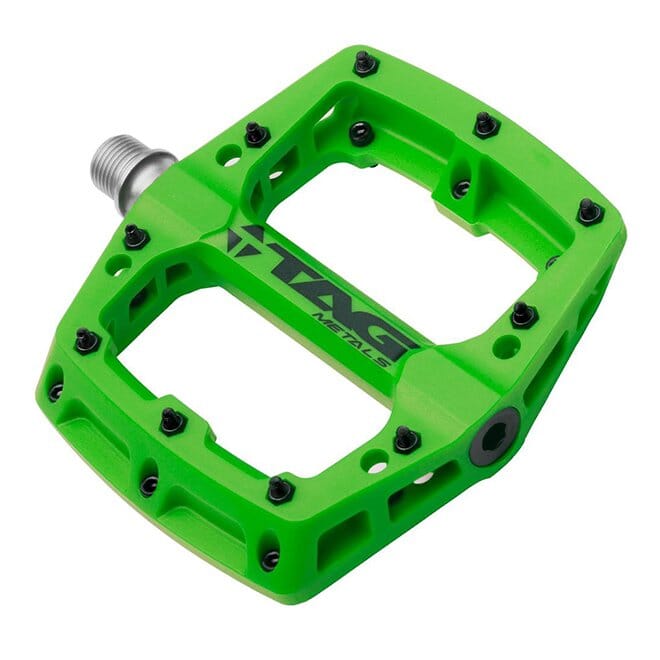 TAG Metals T3 Nylon Pedals PEDALS & CLEATS Melbourne Powered Electric Bikes Green 