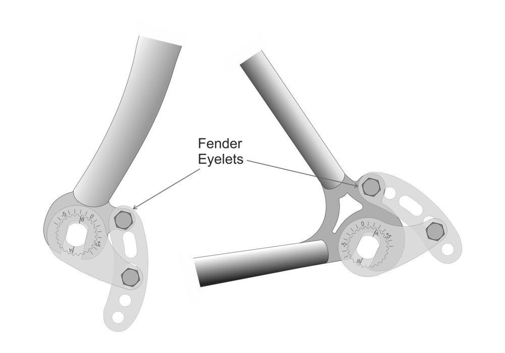 Grin V5 Front/Rear Hub Motor Torque Arms