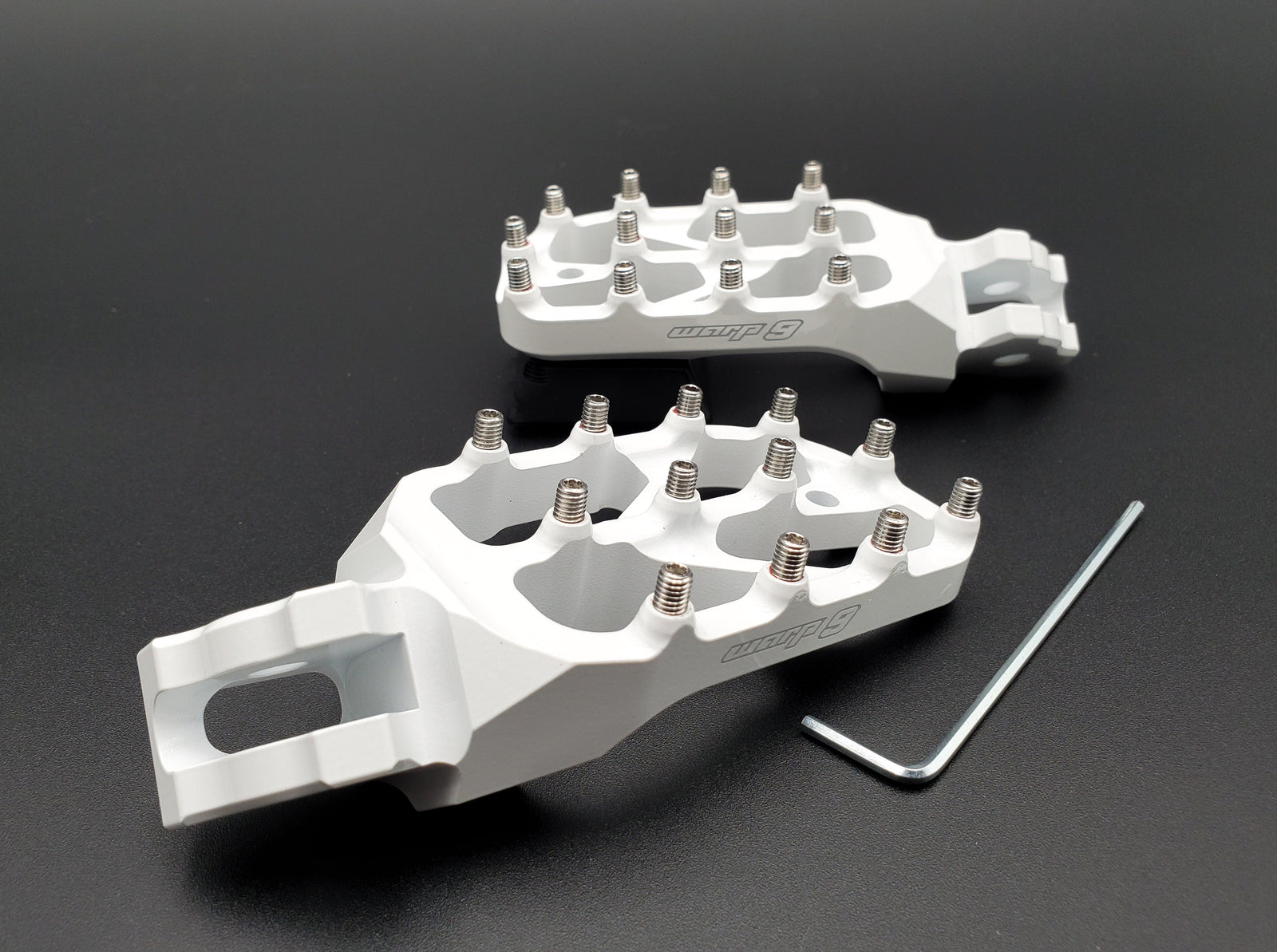 Warp9 E-Moto Elite Foot Pegs for Surron Light Bee, E-Ride Pro & 79 Bike