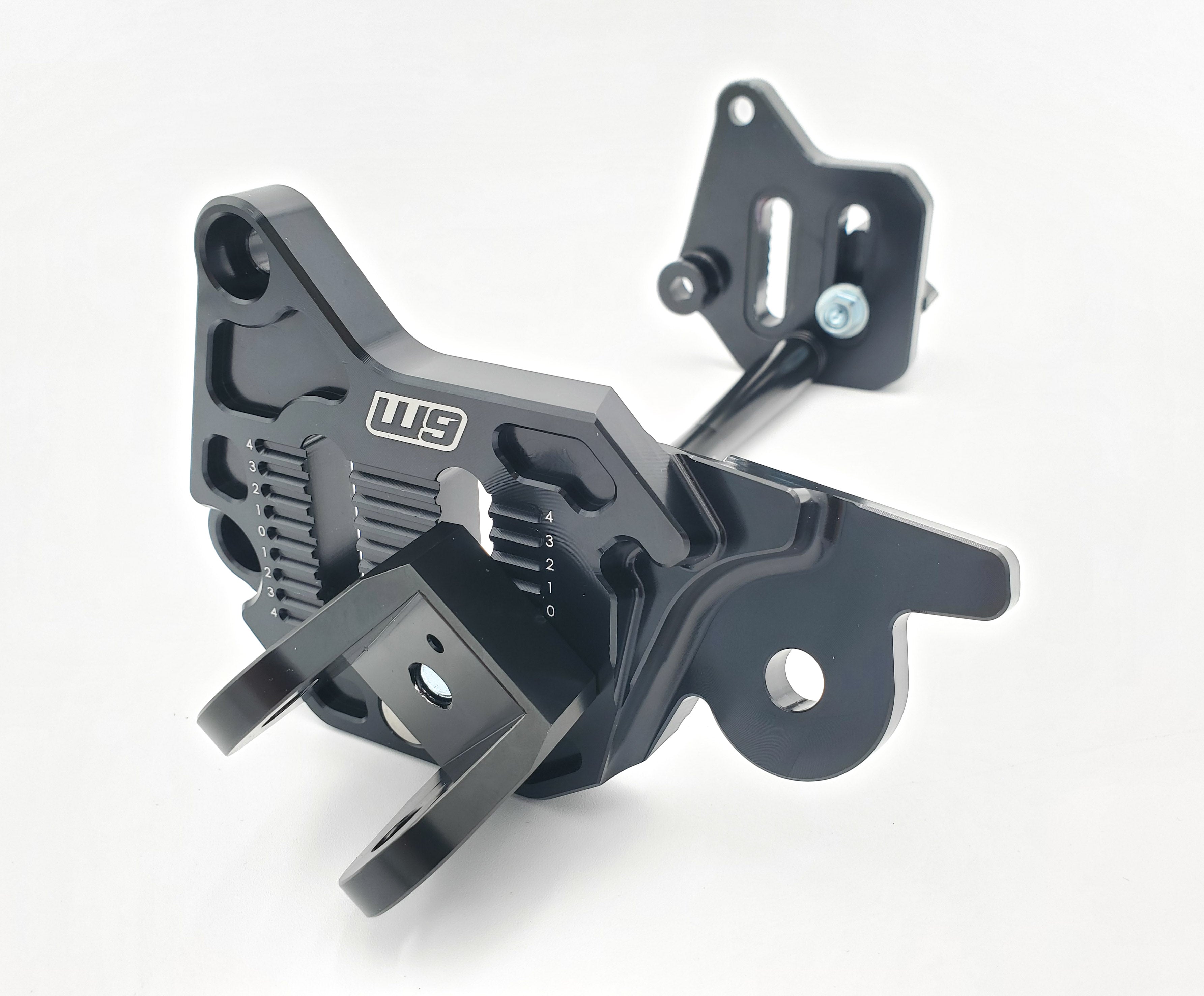 Warp9 Light Bee & 79Bike Adjustable Foot Peg Mount
