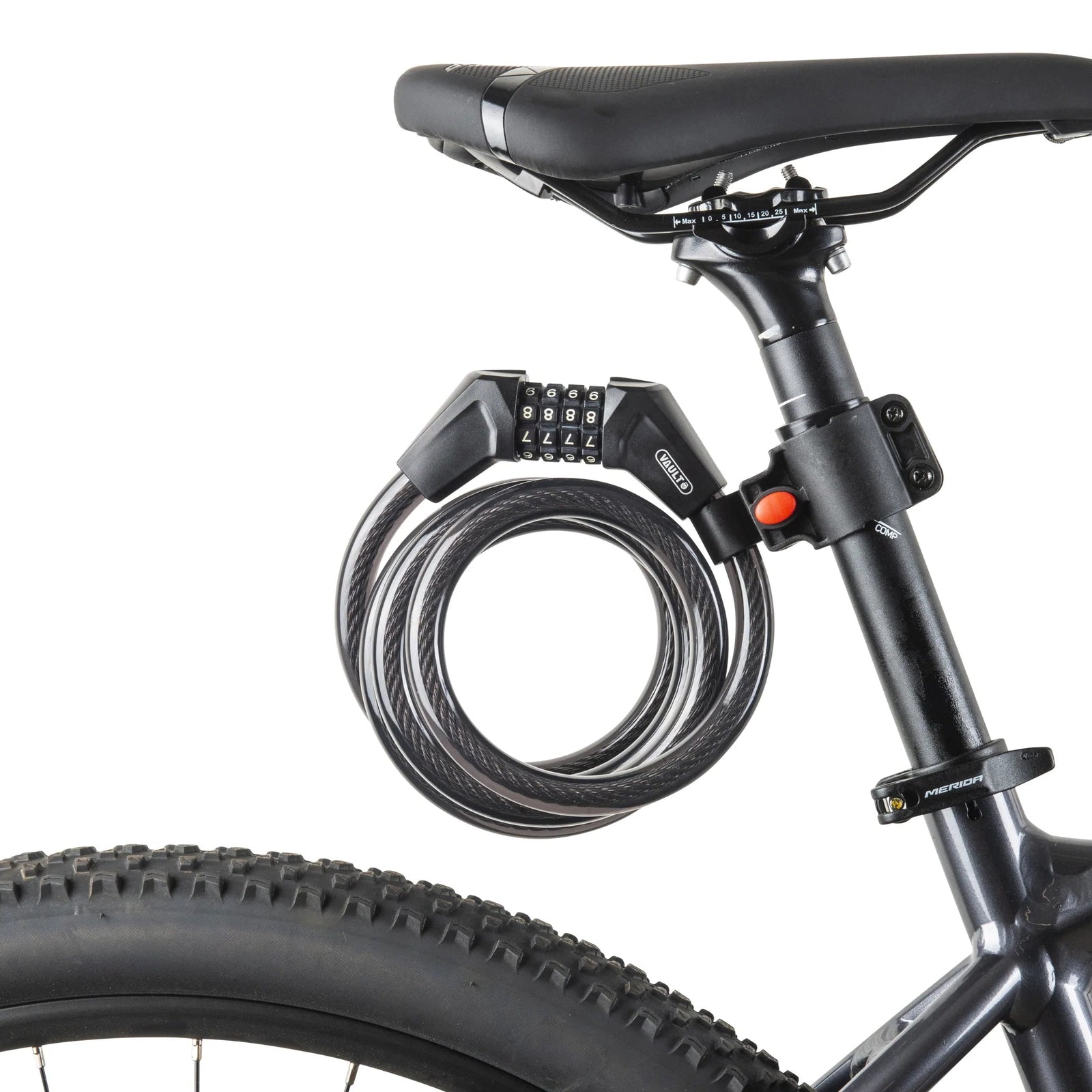 Vault Et461 Combination Cable Lock + Datadot Bike Id Kit LOCKS Melbourne Powered Electric Bikes 