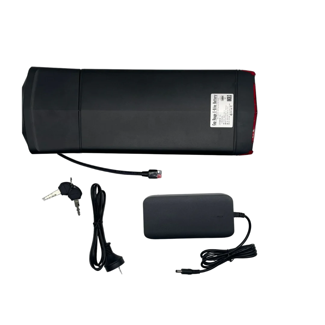 Rear Rack 48v 14ah E-bike Battery Including Rack 36V BATTERIES Melbourne Powered Electric Bikes 