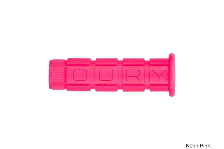 Oury Single Compound Neon Pink Handlebar Grips HANDLEBAR GRIPS Melbourne Powered Electric Bikes 