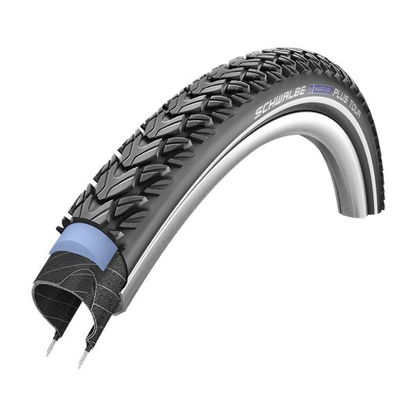 Schwalbe Marathon Plus Tour 26 X 2.00 (50-559) Smartguard Reflective Sidewall TYRES Melbourne Powered Electric Bikes 