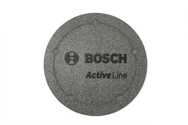 Bosch Logo Cover Active Line (platinum) BOSCH CHAIN RINGS & DRIVE COVERS Melbourne Powered Electric Bikes & More 