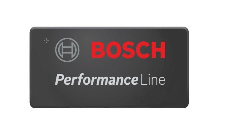 Bosch Logo Cover Performance Line (rectangular. Black) BOSCH CHAIN RINGS & DRIVE COVERS Melbourne Powered Electric Bikes & More 