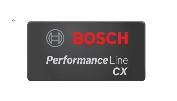Bosch Logo Cover Performance Line Cx (rectangular/black) BOSCH CHAIN RINGS & DRIVE COVERS Melbourne Powered Electric Bikes & More 