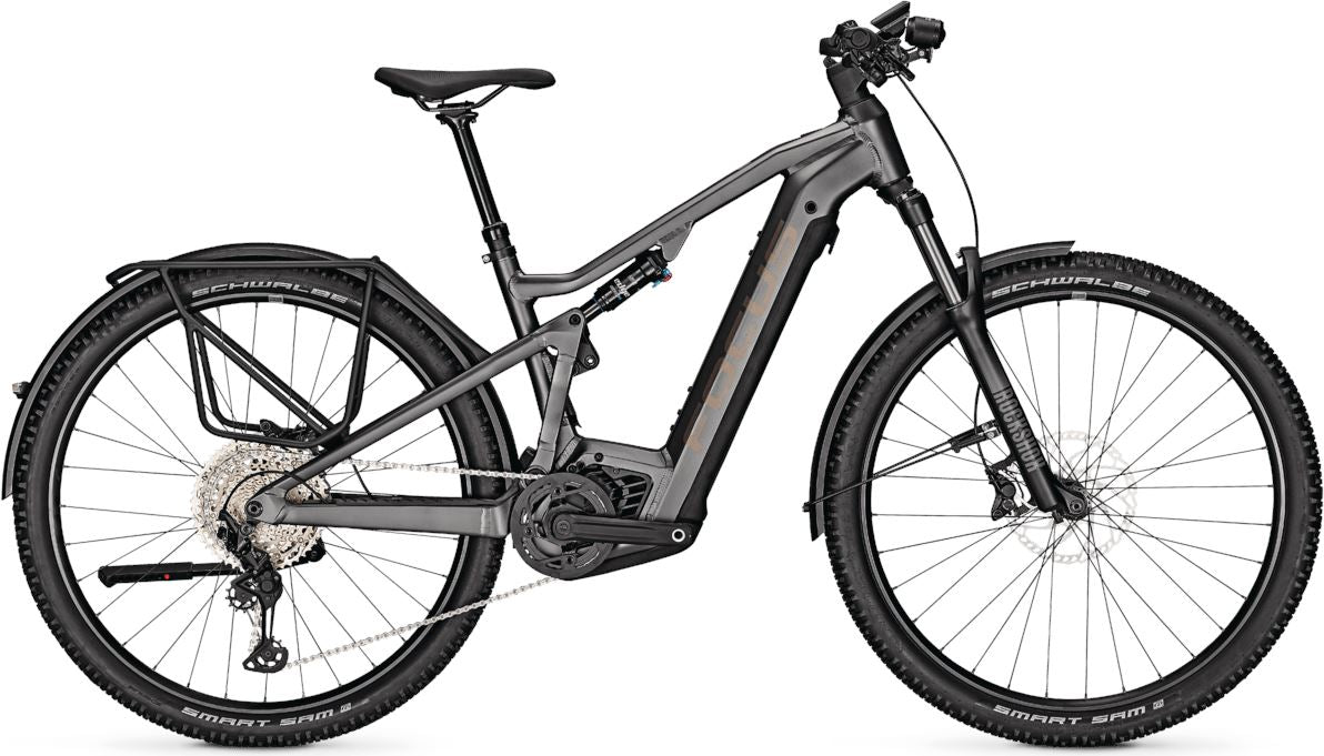 Focus Thron² 6.8 EQP Electric Mountain Bike 750Wh - 2023 MTB E-BIKES Melbourne Powered Electric Bikes Diamond Black Medium 