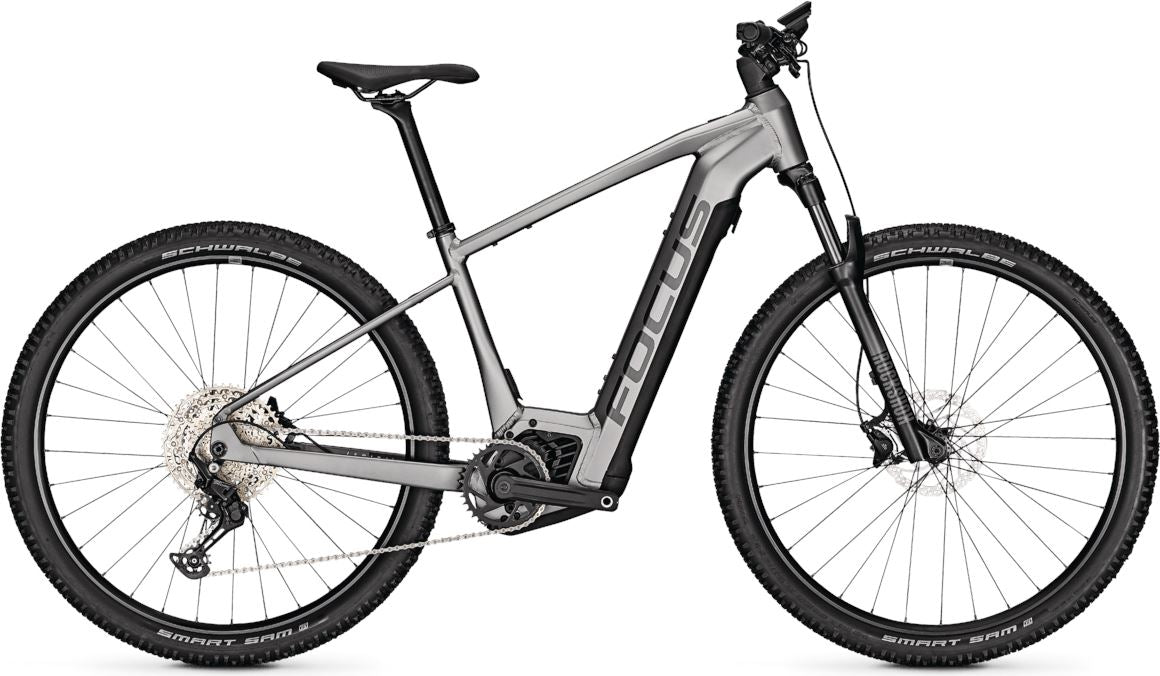 Focus Jarifa² 6.8 Electric Bike 750Wh - 2023 COMMUTER E-BIKES Melbourne Powered Electric Bikes Toronto Grey Medium 