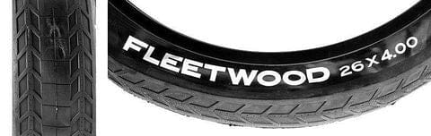 Tyre 26 X 4.0 Duro Fleetwood Fat Bike Slick Tread Wire Bead Black Melbourne Powered Electric Bikes & More 