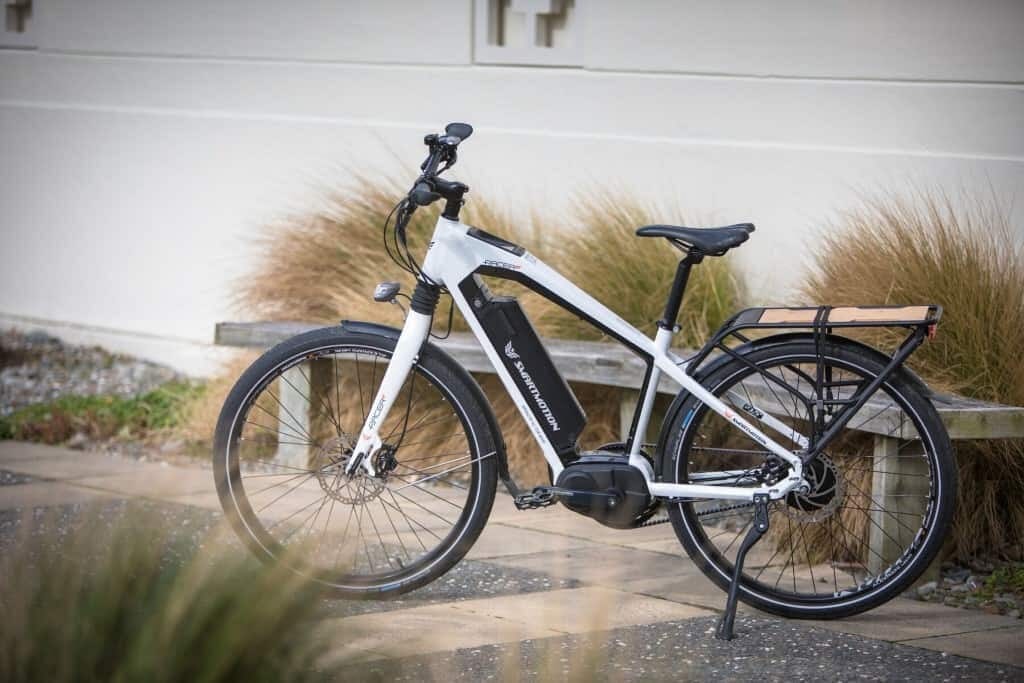 Smart Motion Pacer Gt White Commuter E-bike E-BIKES Melbourne Powered Electric Bikes & More 