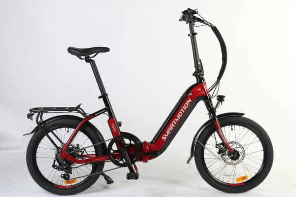 Smart Motion E20 Step Thru E-bike E-BIKES Melbourne Powered Electric Bikes & More Red 