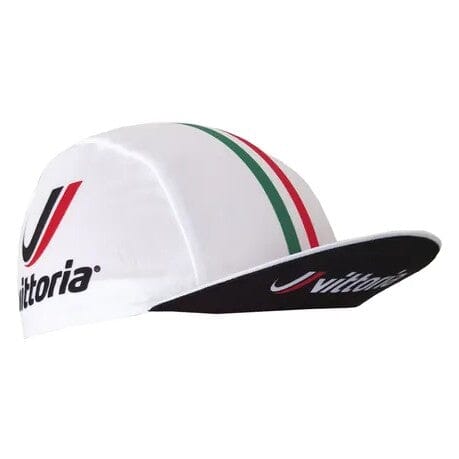 Vittoria White Cycling Cap Melbourne Powered Electric Bikes & More 