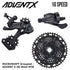 Microshift Groupset - Advent X Oe Steel Mtb 1x10 Speed 11-48t - Sl-m9505-r Trail Shifter - Rd-m6205gm Rear Derailleur - Cs-h104 Cassette GROUPSETS Melbourne Powered Electric Bikes 