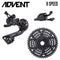 Microshift Groupset - Advent Mtb 1x9 Speed 11-42t - Sl-m8195-r Xpress Trigger Shifter - Rd-m6195m Rear Derailleur - Cs-h093 Cassette GROUPSETS Melbourne Powered Electric Bikes 