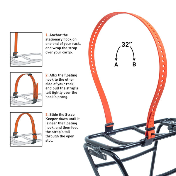 Voile Rack Strap 10mm With Nylon Buckles BIKE STRAPS Melbourne Powered Electric Bikes 