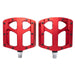 Ryfe Pedals Drax S/bearing Alloy Large Platform Red PEDALS & CLEATS Melbourne Powered Electric Bikes 