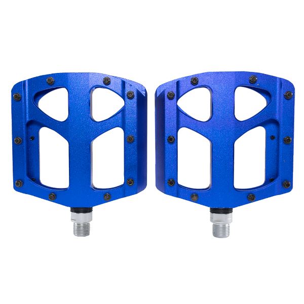 Ryfe Pedals Drax S/bearing Alloy Large Platform Blue PEDALS & CLEATS Melbourne Powered Electric Bikes 