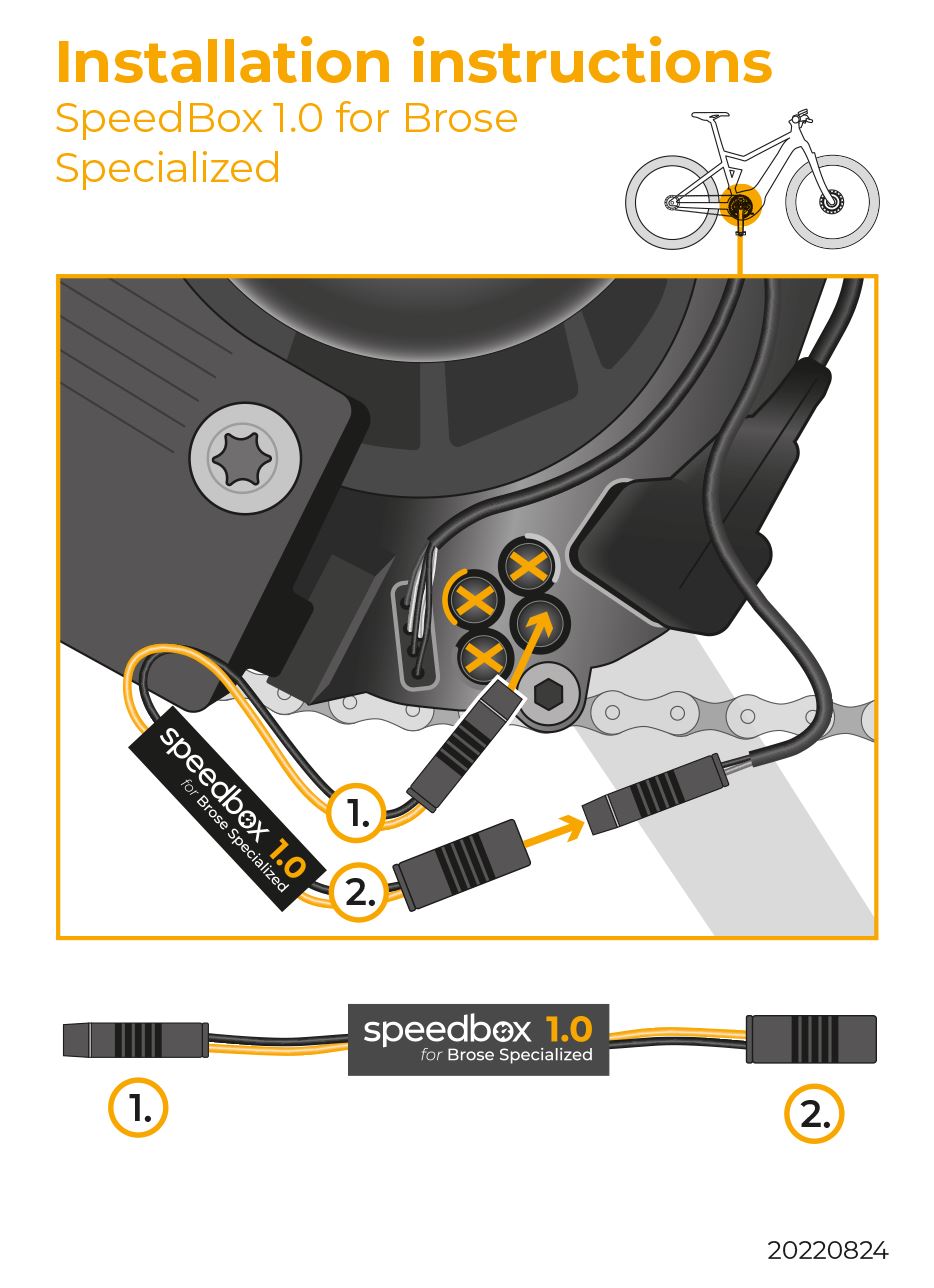 Speedbox 1.0 For Brose Specialized SPEEDBOX Melbourne Powered Electric Bikes & More 