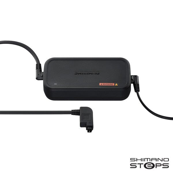 Shimano Steps E8004 Battery Charger And Power Cable Melbourne Powered Electric Bikes & More 