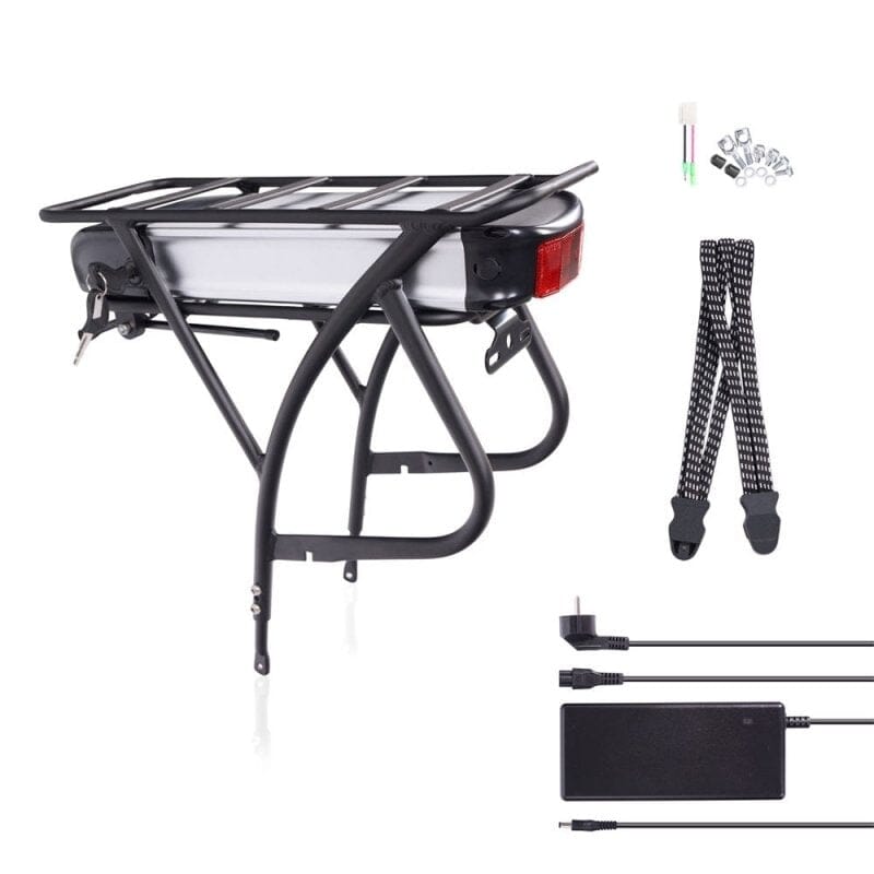 Rear Rack 48V 13Ah E-Bike Battery Including Rack – Melbourne Powered