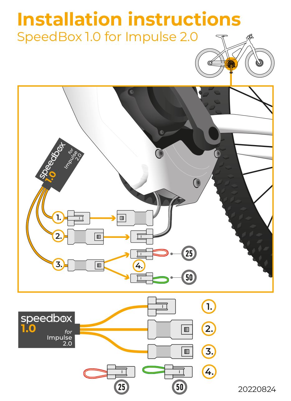 Speedbox 1.0 For Impulse 2.0 SPEEDBOX Melbourne Powered Electric Bikes 