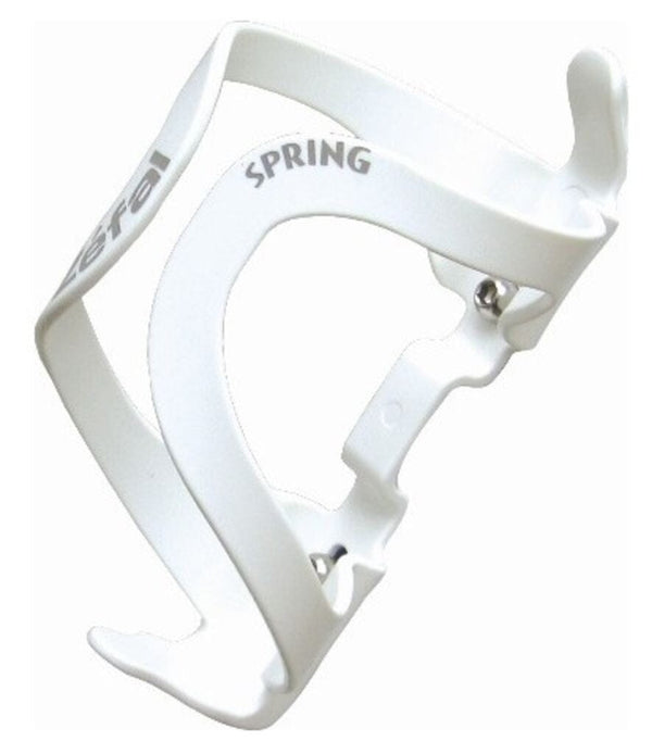 Zefal Spring Bottle Cage - White Melbourne Powered Electric Bikes & More 