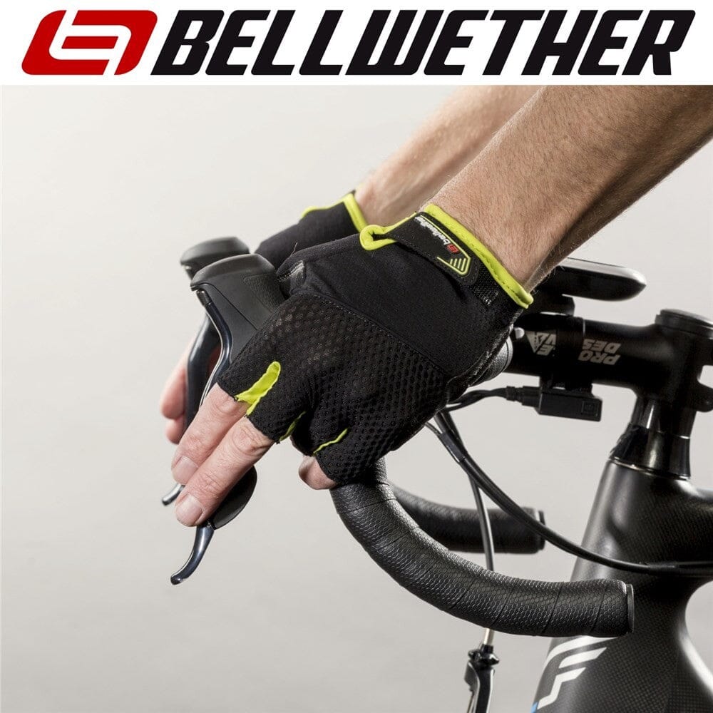 Bellwether Gloves Gel Supreme Hi-vis Melbourne Powered Electric Bikes & More 