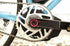 Lekkie Buzz Bars - Left Offset Square Drive 160mm V3.1 (black With Red Insert) Melbourne Powered Electric Bikes & More 