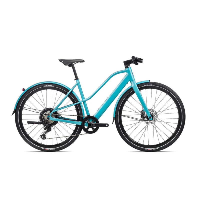 Orbea Vibe H10 Low Frame Mud COMMUTER E-BIKES Melbourne Powered Electric Bikes Medium Blue 