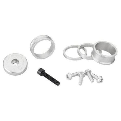 Wolf Tooth Anodized Bling Kit HEADSETS Melbourne Powered Electric Bikes Silver 