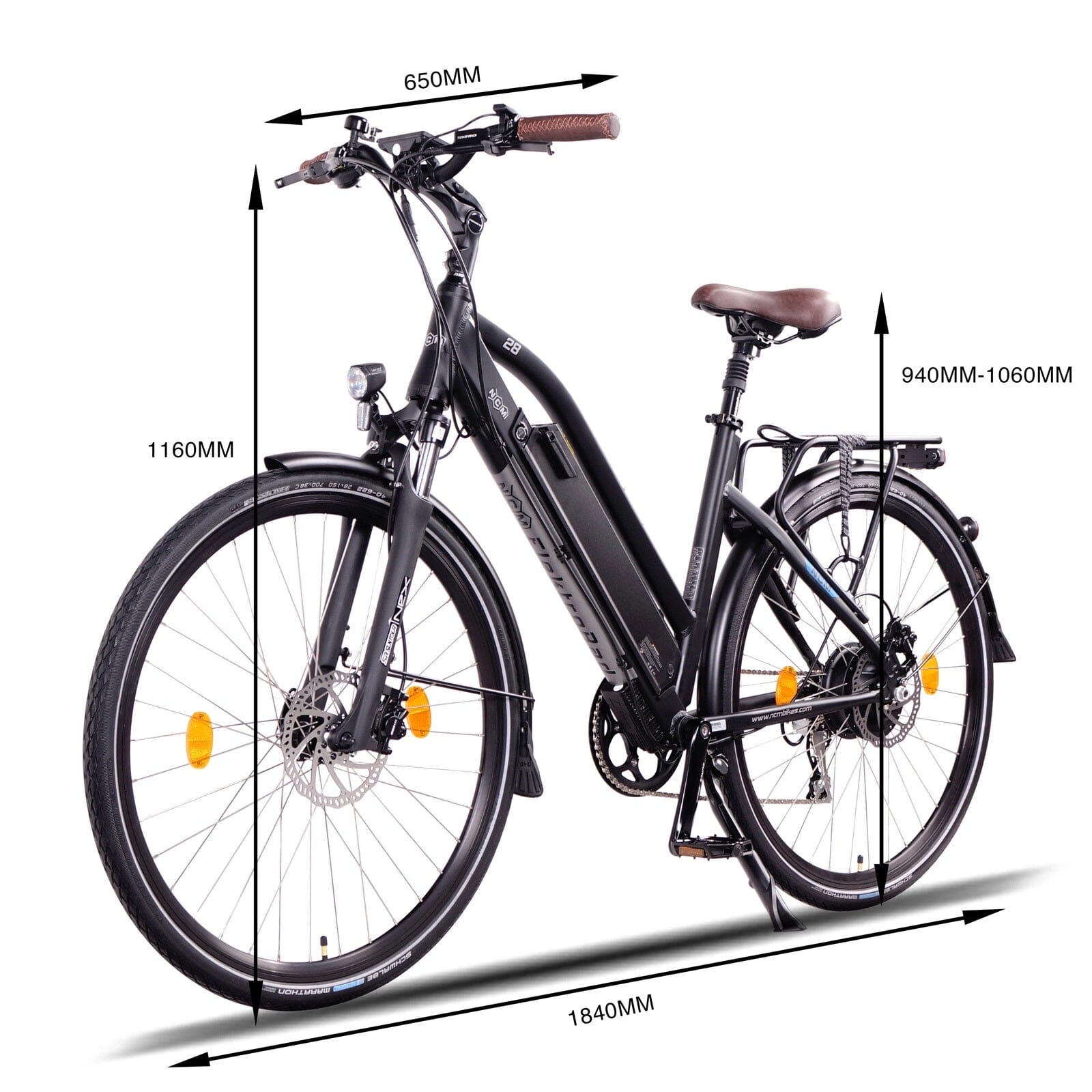 Ncm Milano Plus Trekking E-bike E-BIKES Melbourne Powered Electric Bikes & More 