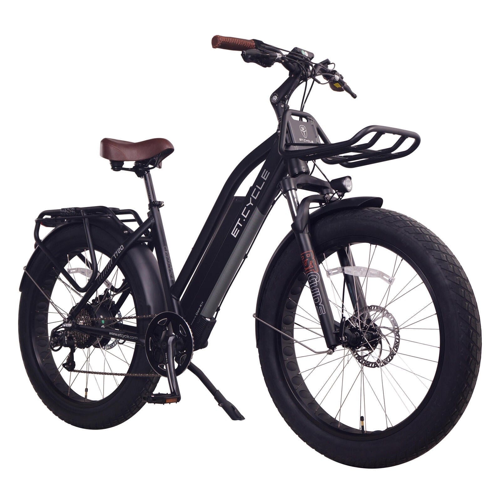 Et-cycle T720 Step-thru Fat Trekking E-bike FOLDING E-BIKES Melbourne Powered Electric Bikes 