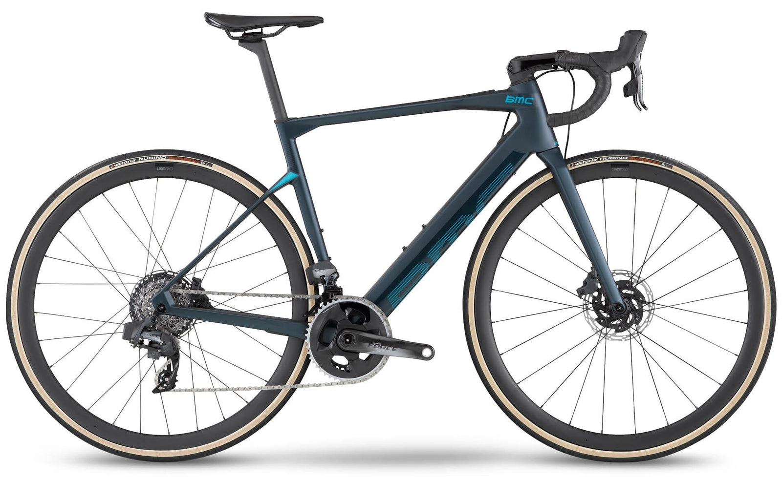 Bmc Road Machine Amp One Petrol/ Turquoise/ Black Large 56cm ROAD E-BIKES Melbourne Powered Electric Bikes 
