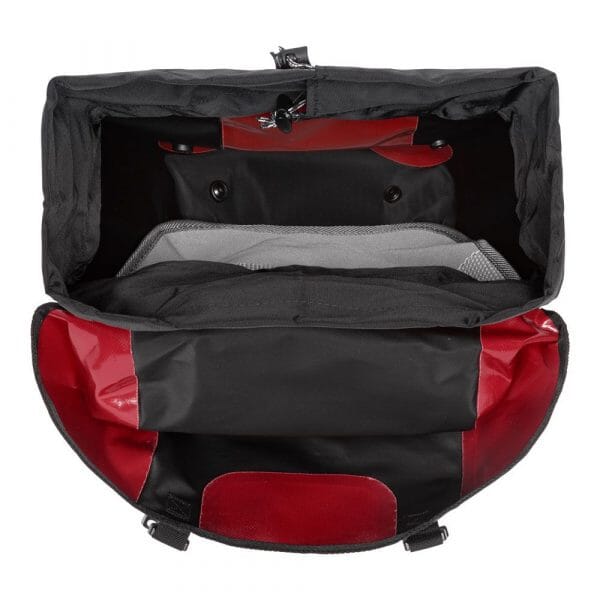 Ortlieb Bike Packer Classic Pannier - Red-black Melbourne Powered Electric Bikes & More 