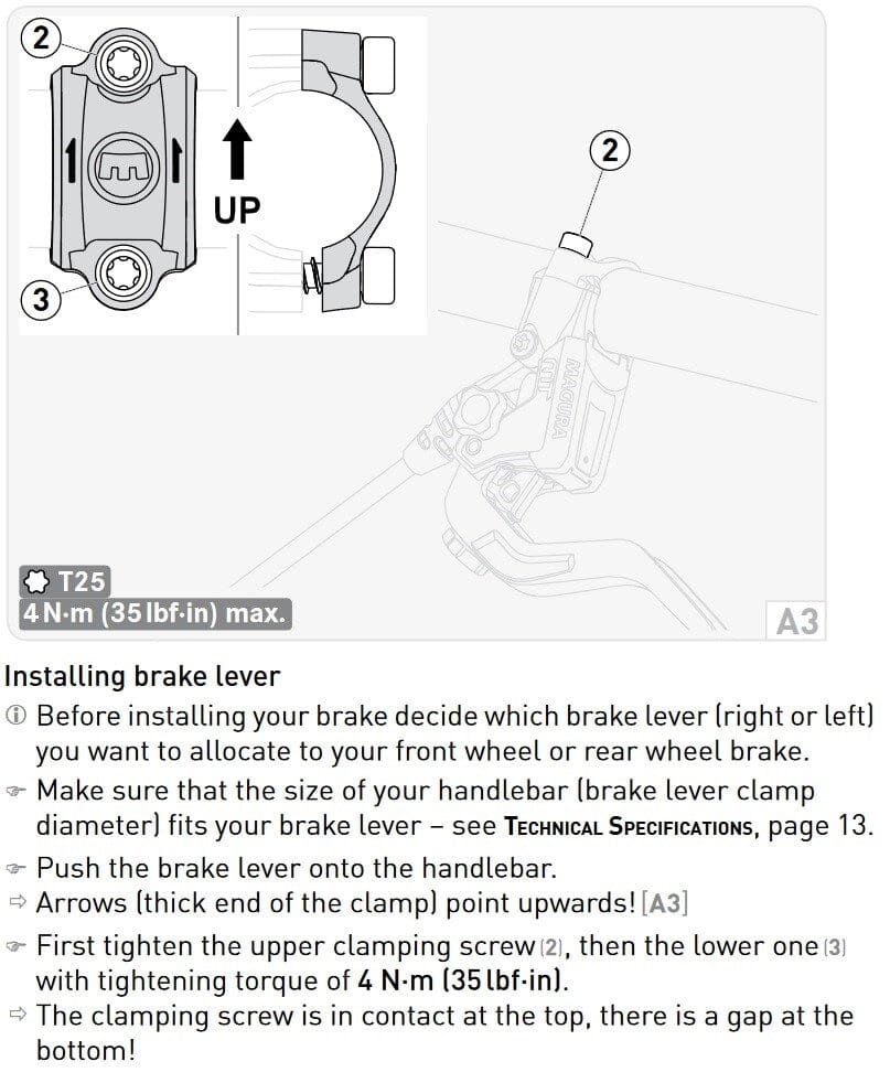 Magura Shiftmix 3 Lever Adapter For Sram Trigger; Right Only BRAKE LEVERS Melbourne Powered Electric Bikes 