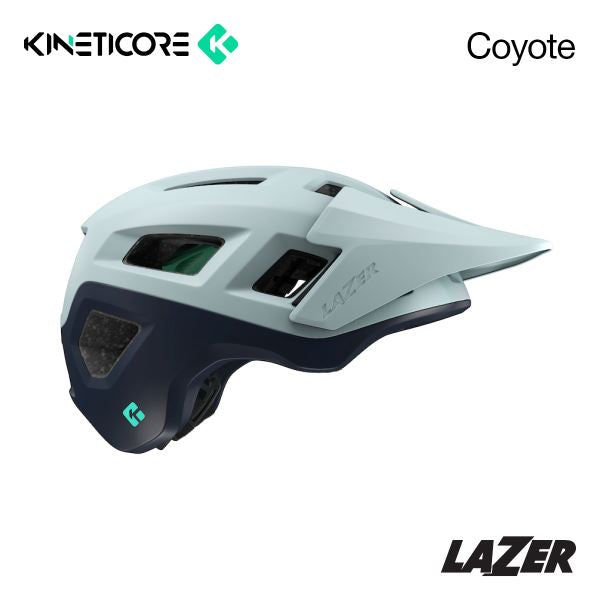 Lazer Coyote KinetiCore Helmet HELMETS Melbourne Powered Electric Bikes Small Matte Light Blue 