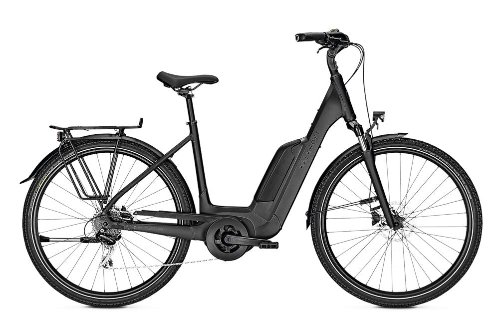 Kalkhoff Endeavour 1.b Move Comfort Step Thru E-bike 400wh - 2022 STEP THRU E-BIKES Melbourne Powered Electric Bikes X-Small Grey 