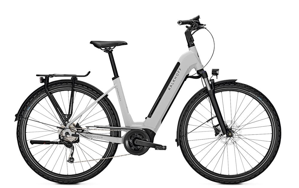 Kalkhoff Endeavour 5.b Season Wave Step Thru E-bike 625wh - 2022 STEP THRU E-BIKES Melbourne Powered Electric Bikes Small 