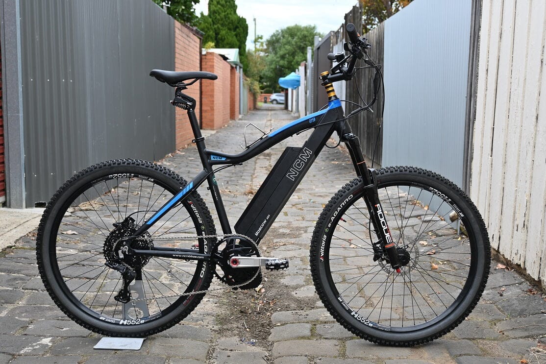 NCM Moscow Sunrise Custom Built E-Bike XL Frame Size Melbourne Powered Electric Bikes 