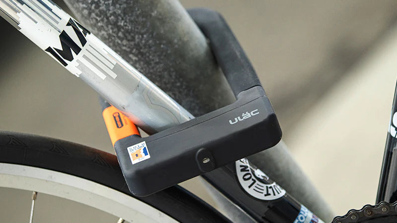 Ulac Soloist Steel U Lock Grey LOCKS Melbourne Powered Electric Bikes & More 