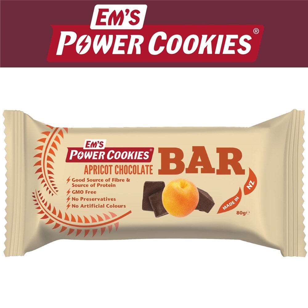 Em's Power Cookie Bar Apricot Chocolate FOOD Melbourne Powered Electric Bikes 