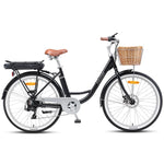 XDS E-Lectro Cruiser E-bike CRUISER E-BIKE Melbourne Powered Electric Bikes Black/Silver 