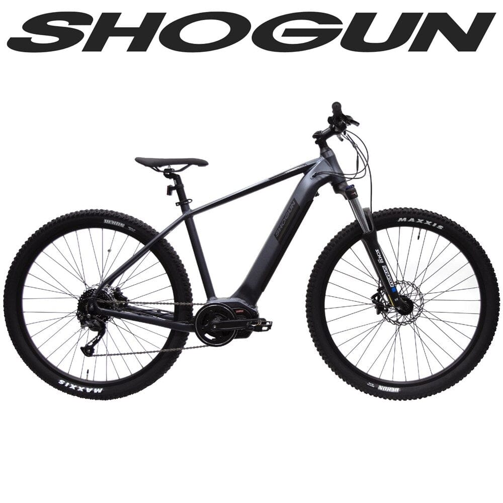 Shogun Ebx5 E-mountain Bike Black MTB E-BIKES Melbourne Powered Electric Bikes Medium 