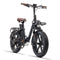 Et-cycle F720 Folding E-bike FOLDING E-BIKES Melbourne Powered Electric Bikes 48V/15AH/720WH Matt Black 