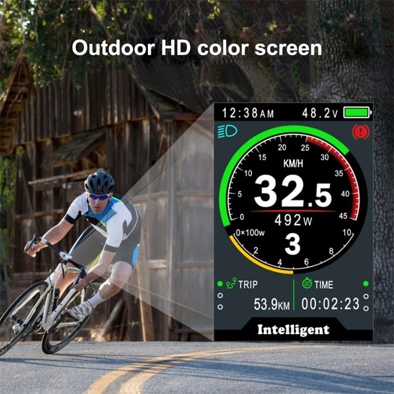 Bafang Intelligent Colour Display Riptide / Chubbie / Stubbie E-BIKE DISPLAYS Melbourne Powered Electric Bikes 