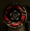 Lekkie Bling Ring Bbshd 40t Package - Black/red LEKKIE CHAIN RINGS & DRIVE COVERS Melbourne Powered Electric Bikes & More 