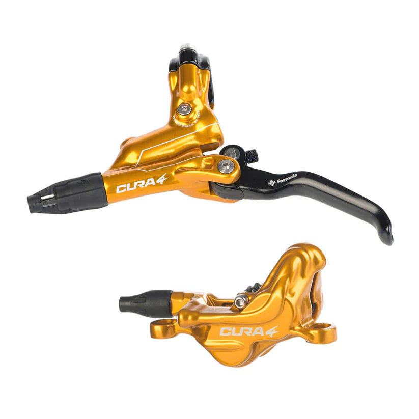 Formula Cura 4 Gold Brake Caliper And Lever 1750mm Hose BRAKE CALIPERS Melbourne Powered Electric Bikes 